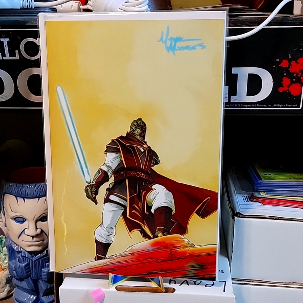 Star Wars The High Republic 4 Camuncoli virgin variant signed by Mark Morales